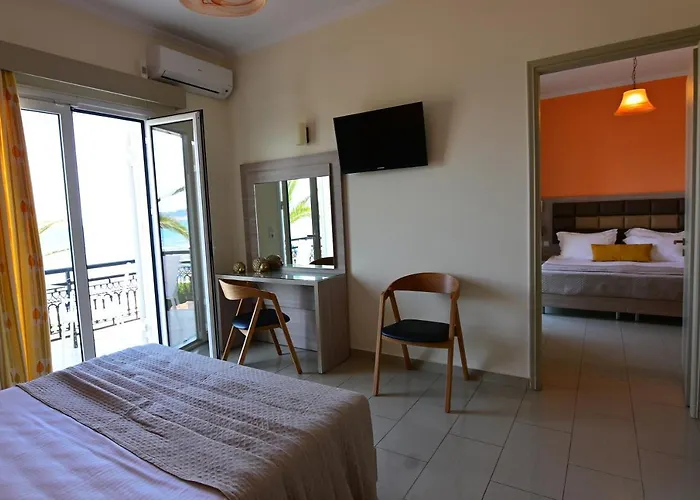 Nadia's & In Argasi, Sea-view Апартаменты Аргаси